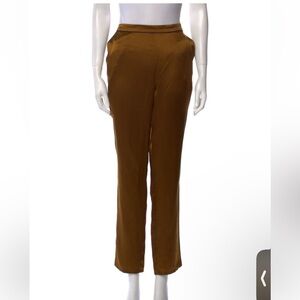 Fleur Du Mal straight leg silk pant